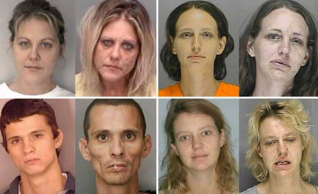 faces of meth